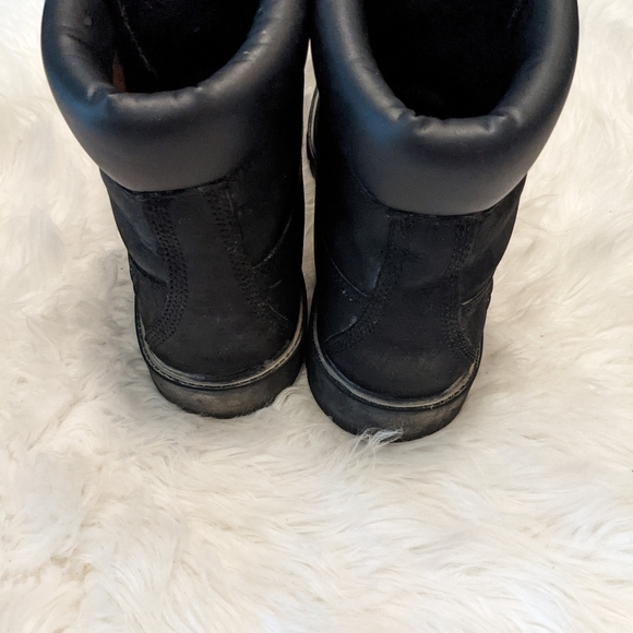 Timberland size 12 men's black suede boot - Picture 3 of 5